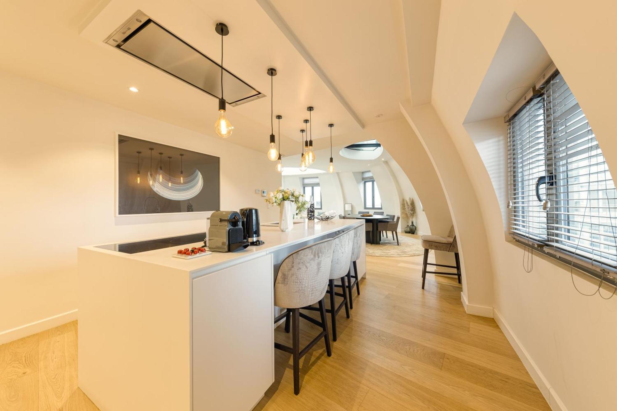Triplex Penthouse In The City Center Bruselas Exterior foto